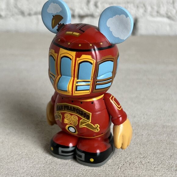 Disney Vinylmation Mickey Mouse Figure San Francisco Cable Car Dan Beltran - Picture 7 of 7